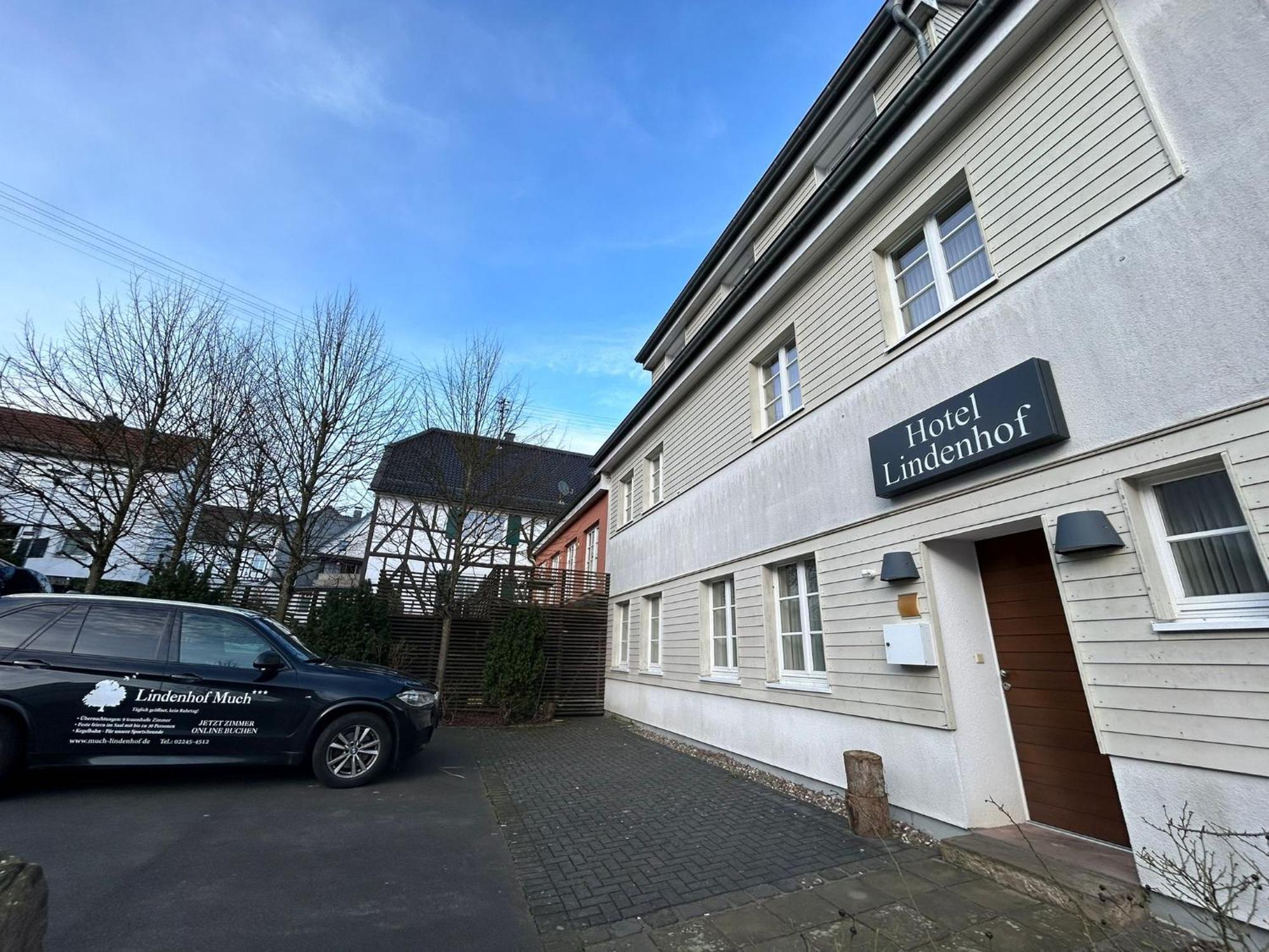 Hotel Gasthaus Lindenhof Much Esterno foto